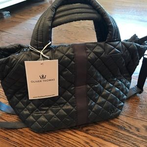 Oliver Thomas Kitchen Sink Small Bag, Graphite